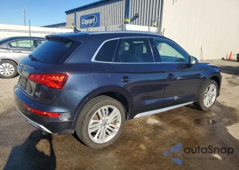 2018 Audi Q5 Premium Plus из США, поврежденный, VIN WA1BNAFY5J2173008